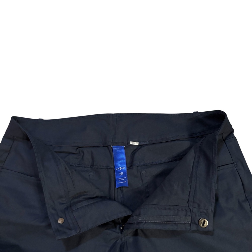KIT+ ACE Mercer Pants Mens Size 38x29‎ Navy Blue Athletic Casual - Picture 4 of 11